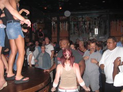 Bar Crowd of "Coyote Ugly"