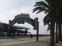 Santa Monica...for pigions & homeless!